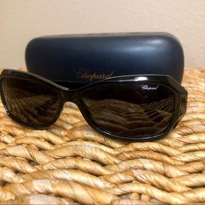 Rare Vintage Chopard Black Sunglasses